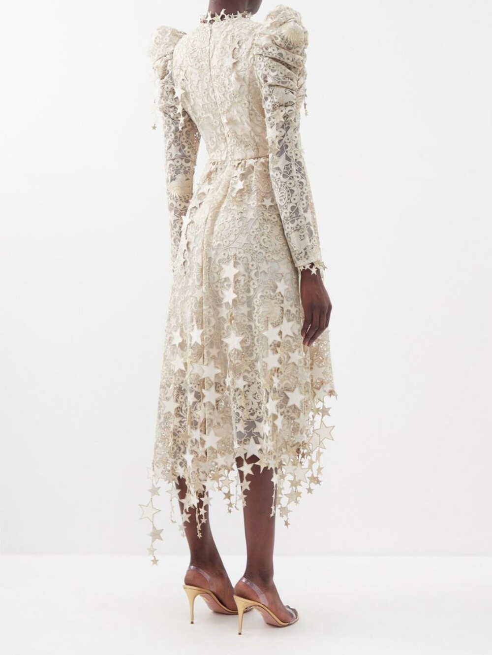 NWT Zimmermann Celestial Zodiac Star Tulle Midi Dress - Picture 4 of 16